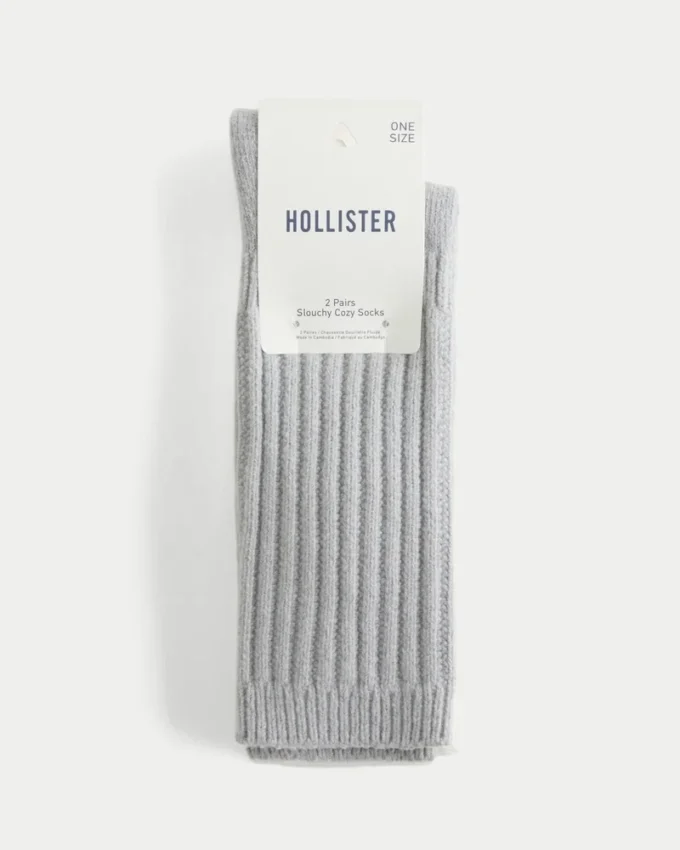Ribbed Socks 2-Pack