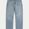 Ripped Medium Wash Baggy Jeans Ripped Medium Wash Baggy Jeans