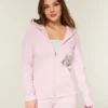 Rose Graphic Zip-Up Hoodie Rose Graphic Zip-Up Hoodie