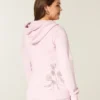 Rose Graphic Zip-Up Hoodie Rose Graphic Zip-Up Hoodie