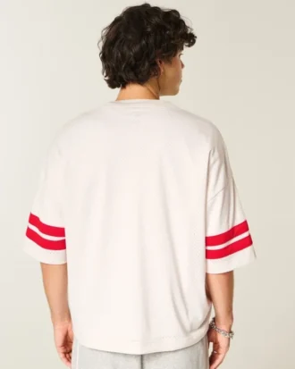 Rutgers University Scarlet Knights Graphic Football Jersey