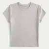 Seamless Fabric Crew Baby Tee