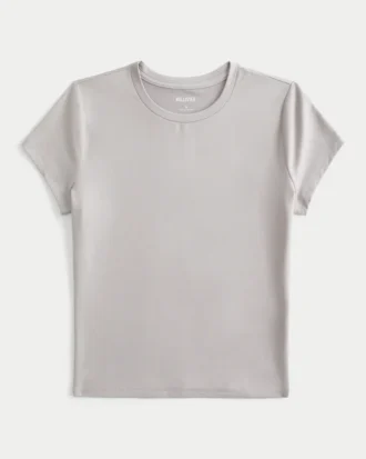 Seamless Fabric Crew Baby Tee