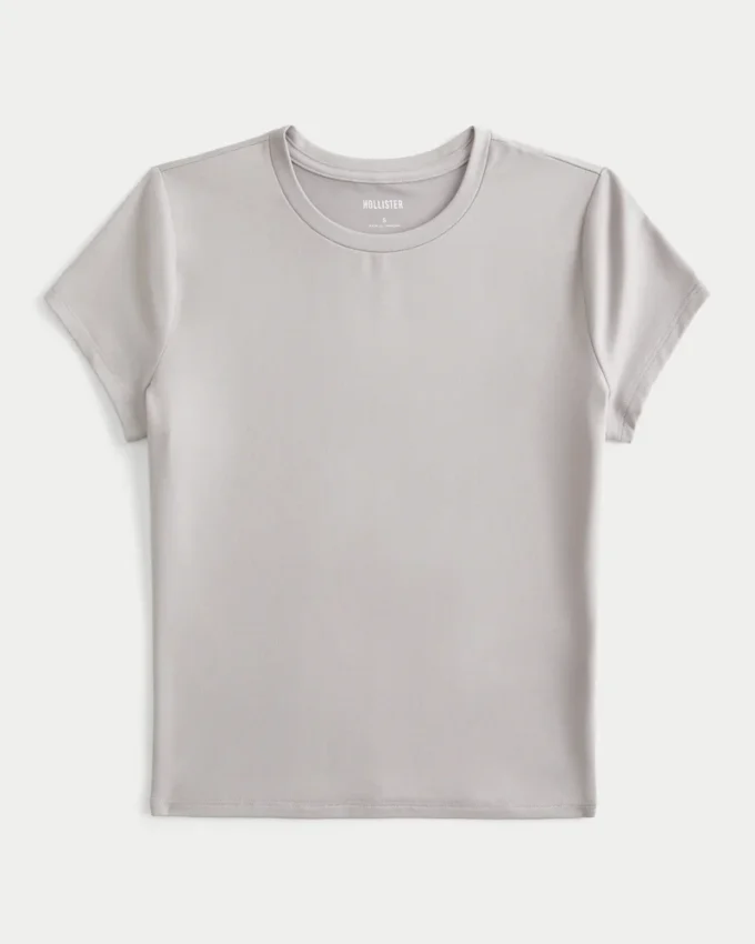 Seamless Fabric Crew Baby Tee