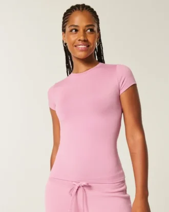 Seamless Fabric Crew Baby Tee