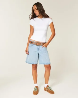 Seamless Fabric Crew Baby Tee