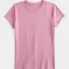 Seamless Fabric Crew Baby Tee