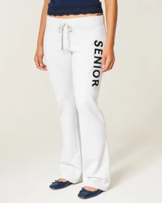 Senior Graphic Bootcut Sweatpants