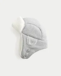 Sherpa-Lined Trapper Hat
