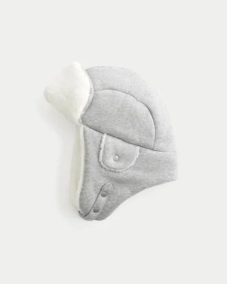 Sherpa-Lined Trapper Hat
