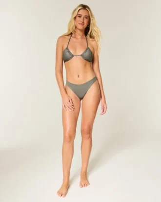 Shimmer Multi-Way Triangle Bikini Top