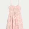 Shimmer Smocked Mini Dress Shimmer Smocked Mini Dress