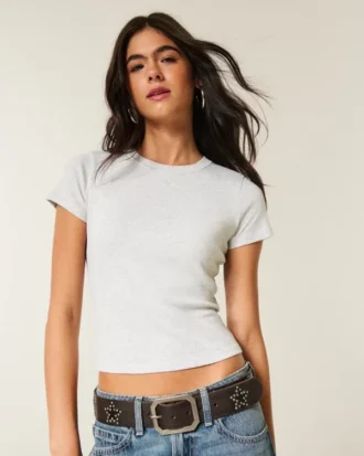 Short-Sleeve Crew Baby Tee