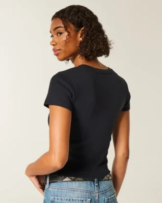 Short-Sleeve Crew Baby Tee