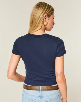 Short-Sleeve Crew Baby Tee