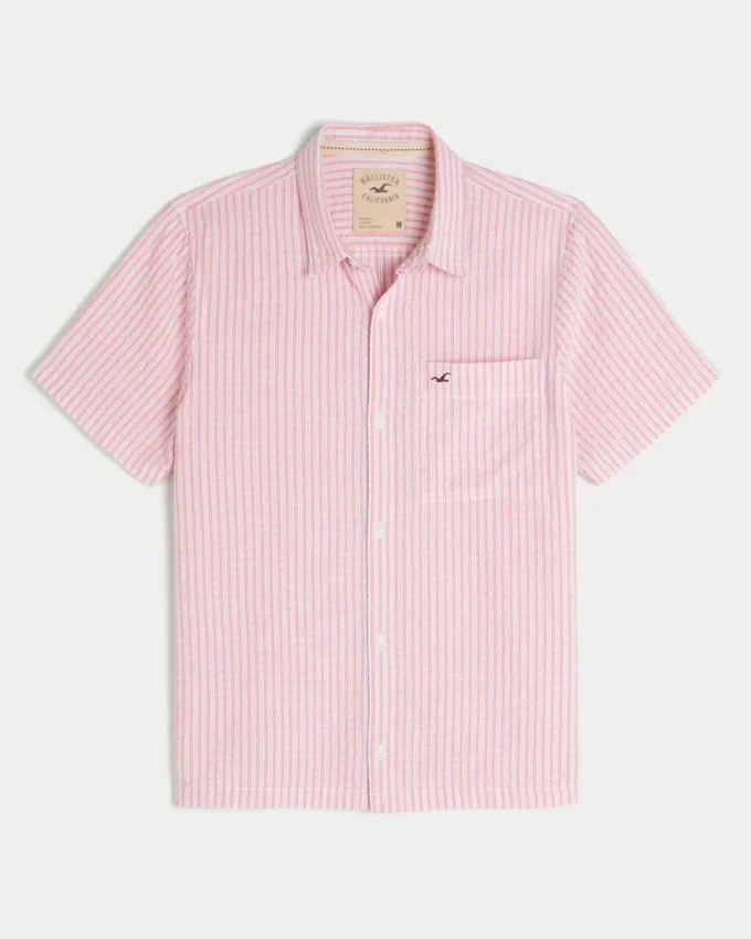 Short-Sleeve Seersucker Icon Shirt