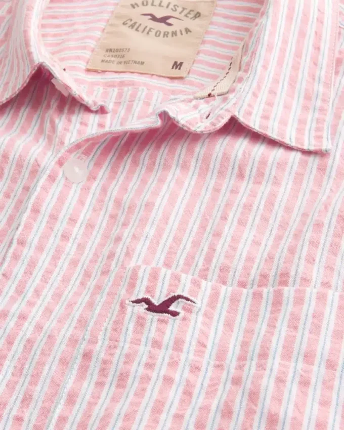 Short-Sleeve Seersucker Icon Shirt