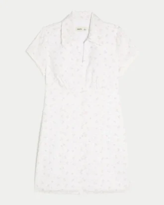 Short-Sleeve Shirt Dress