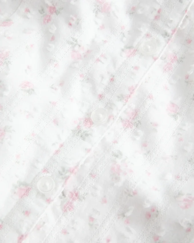 Short-Sleeve Shirt Dress