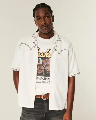 Short-Sleeve Western Shirt