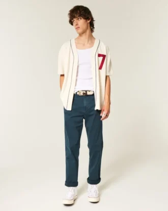 Slim Straight Chino Pants