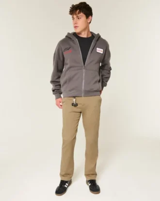 Slim Straight Chino Pants