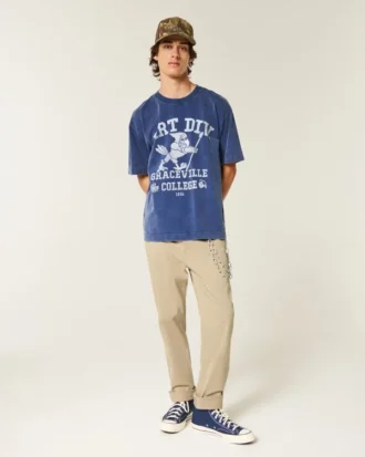 Slim Straight Chino Pants