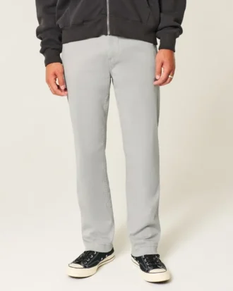 Slim Straight Chino Pants