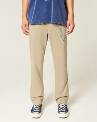 Slim Straight Chino Pants