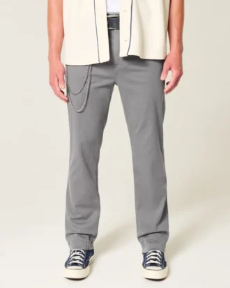 Slim Straight Chino Pants
