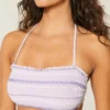 Smocked Bandeau Bikini Top Smocked Bandeau Bikini Top