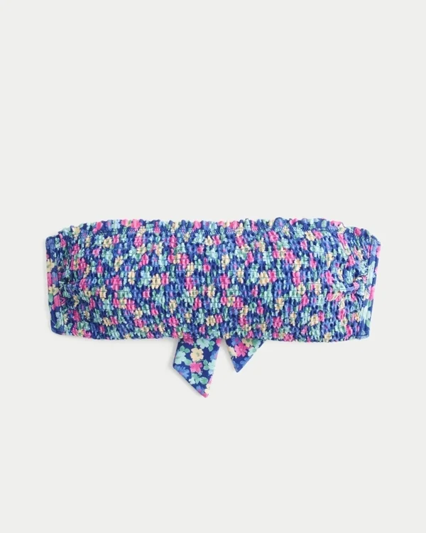 Smocked Bandeau Bikini Top Smocked Bandeau Bikini Top