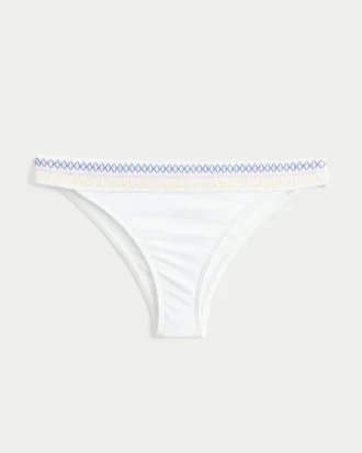 Smocked Waist High-Leg Cheekiest Bikini Bottom