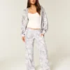 Snow Camo Baggy Sweatpants