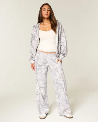 Snow Camo Baggy Sweatpants Snow Camo Baggy Sweatpants