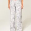 Snow Camo Baggy Sweatpants