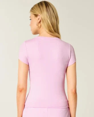 Soft Stretch Seamless Fabric Baby Tee