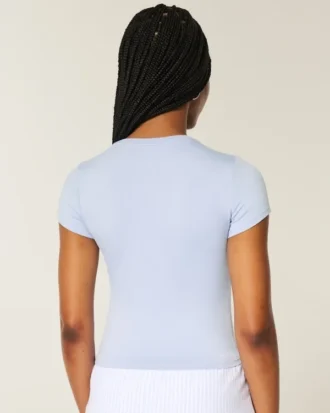 Soft Stretch Seamless Fabric Baby Tee