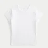 Soft Stretch Seamless Fabric Crew Baby Tee