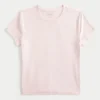 Soft Stretch Seamless Fabric Crew Baby Tee