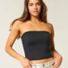 Soft Stretch Seamless Fabric Tube Top