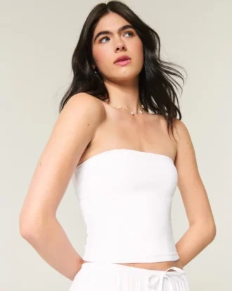 Soft Stretch Seamless Fabric Tube Top