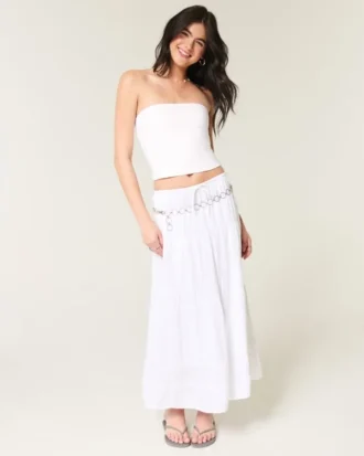 Soft Stretch Seamless Fabric Tube Top