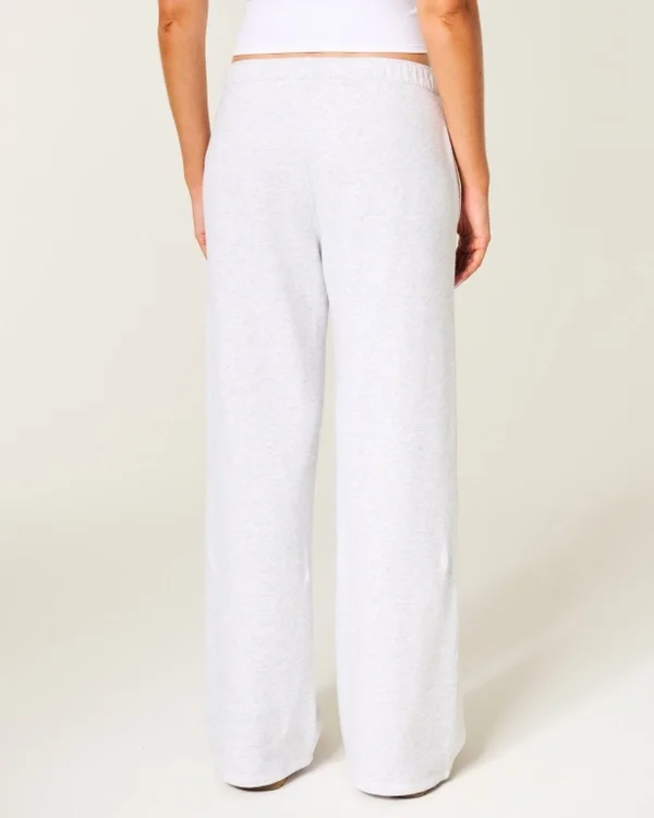 Sparkle Logo Graphic Wide-Leg Sweatpants Sparkle Logo Graphic Wide-Leg Sweatpants