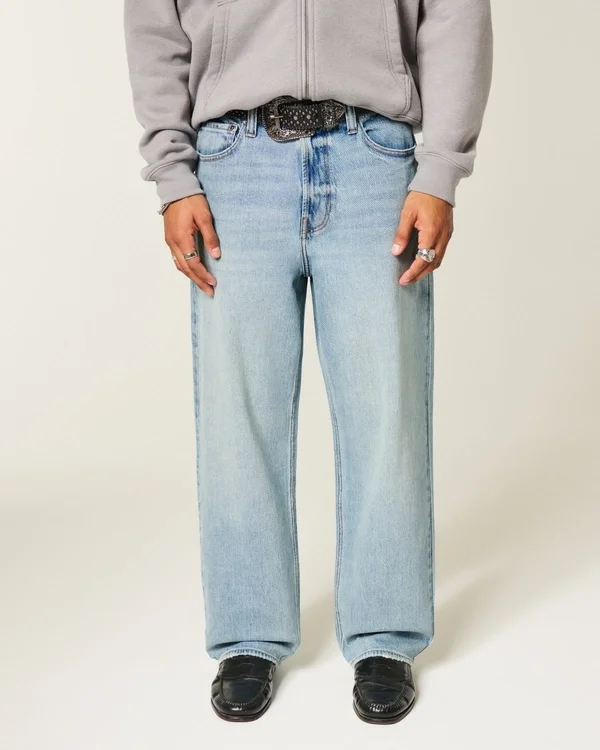 Spider Embroidery Baggy Jeans Spider Embroidery Baggy Jeans