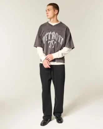 Spider Embroidery Baggy Sweatpants Spider Embroidery Baggy Sweatpants