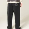 Spider Embroidery Baggy Sweatpants