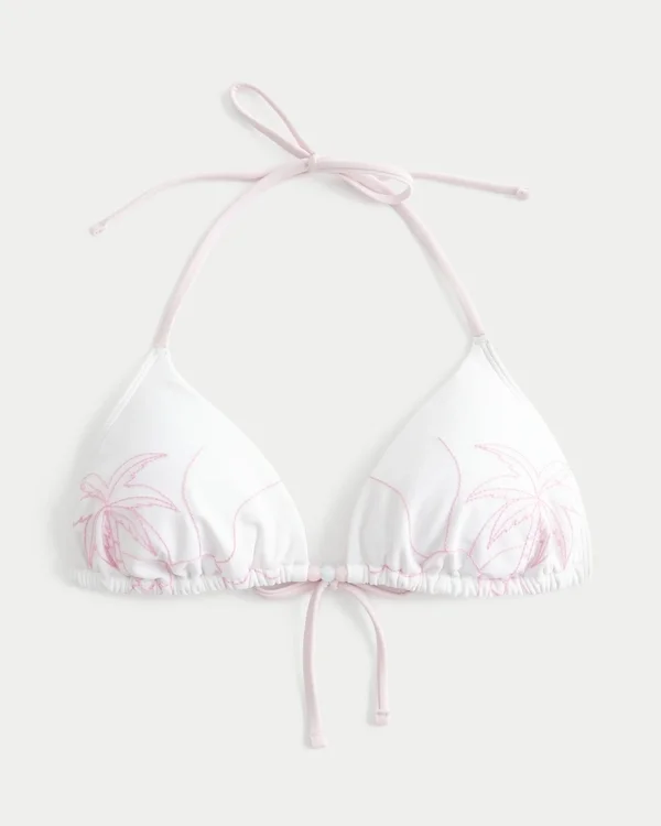 Spring Break Halter Triangle Bikini Top Spring Break Halter Triangle Bikini Top