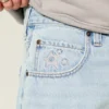 Star Graphic Baggy Denim Shorts Star Graphic Baggy Denim Shorts