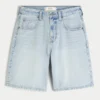 Star Graphic Baggy Denim Shorts Star Graphic Baggy Denim Shorts